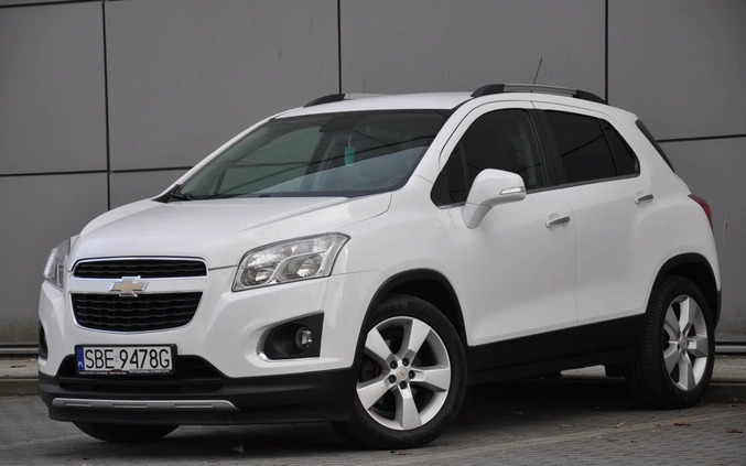 Chevrolet Trax cena 33800 przebieg: 235000, rok produkcji 2013 z Czeladź małe 326